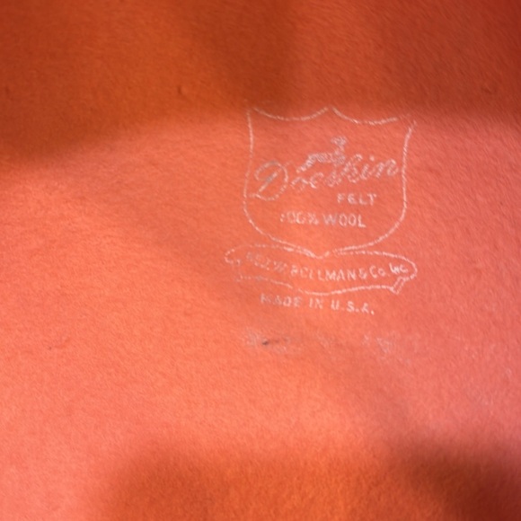 COPY - Elegant Salmon and Black Women's Cloche Hat - Picture 6 of 7